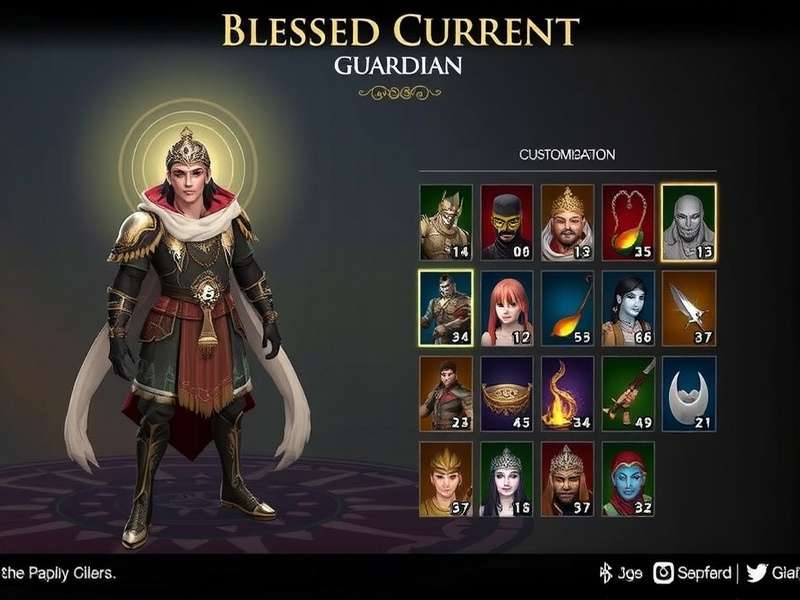 Blessed Current Guardian gameplay screenshot